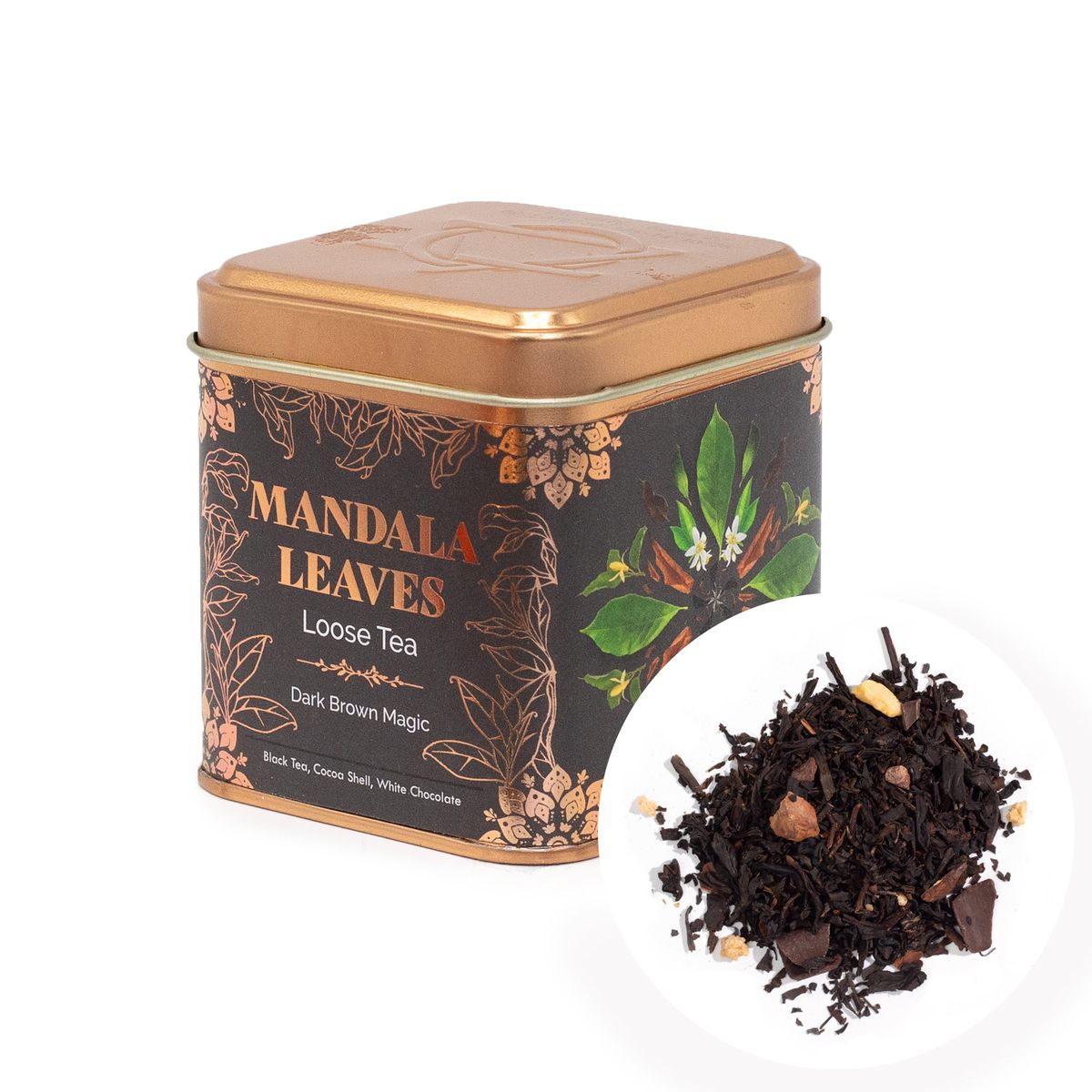 Dark Brown Magic Chocolate Black Tea – 50g