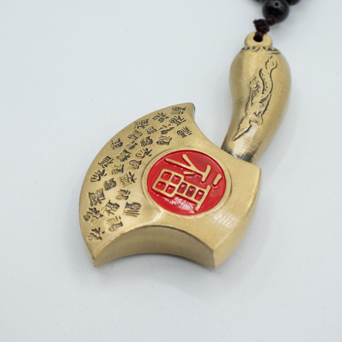 Feng Shui Brass Hanging – Axe Away Obstacles
