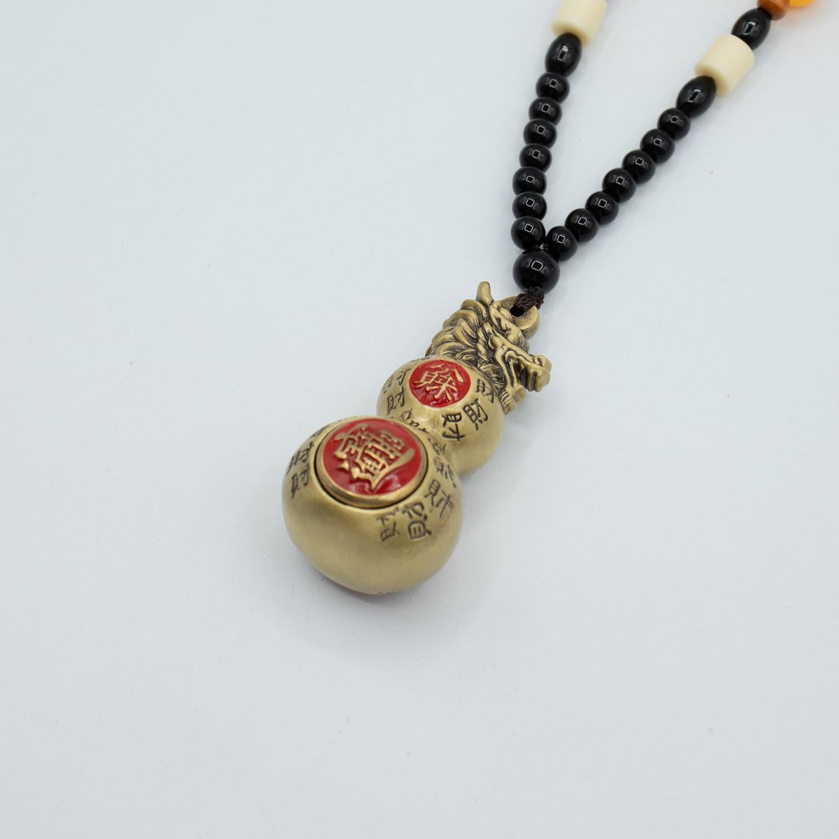 Feng Shui Brass Hanging – Double Gourd, Long Life