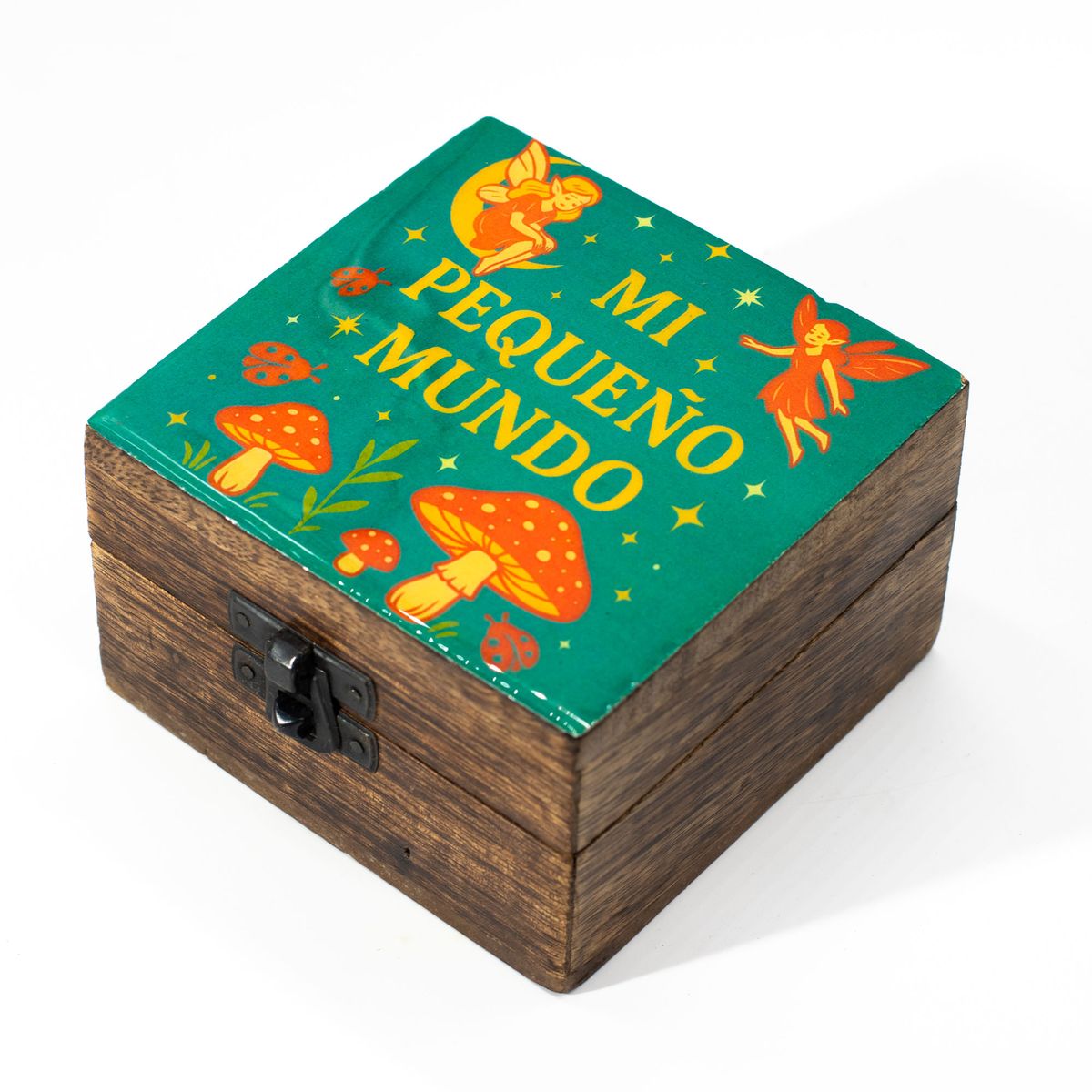 Small Enamelled Box – Mi Pequeño Mundo
