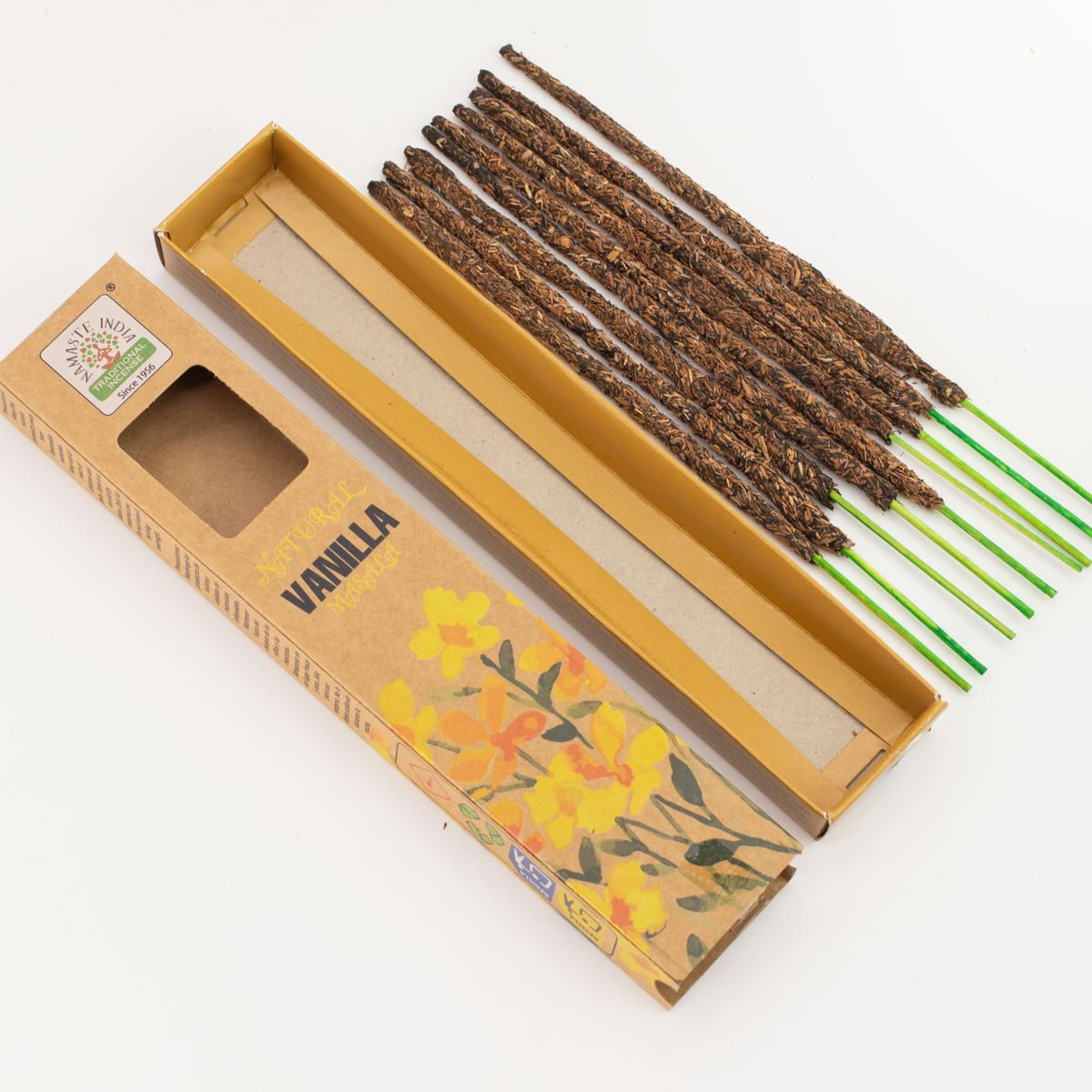 Natural Botanical Masala Incense Sticks – Vanilla
