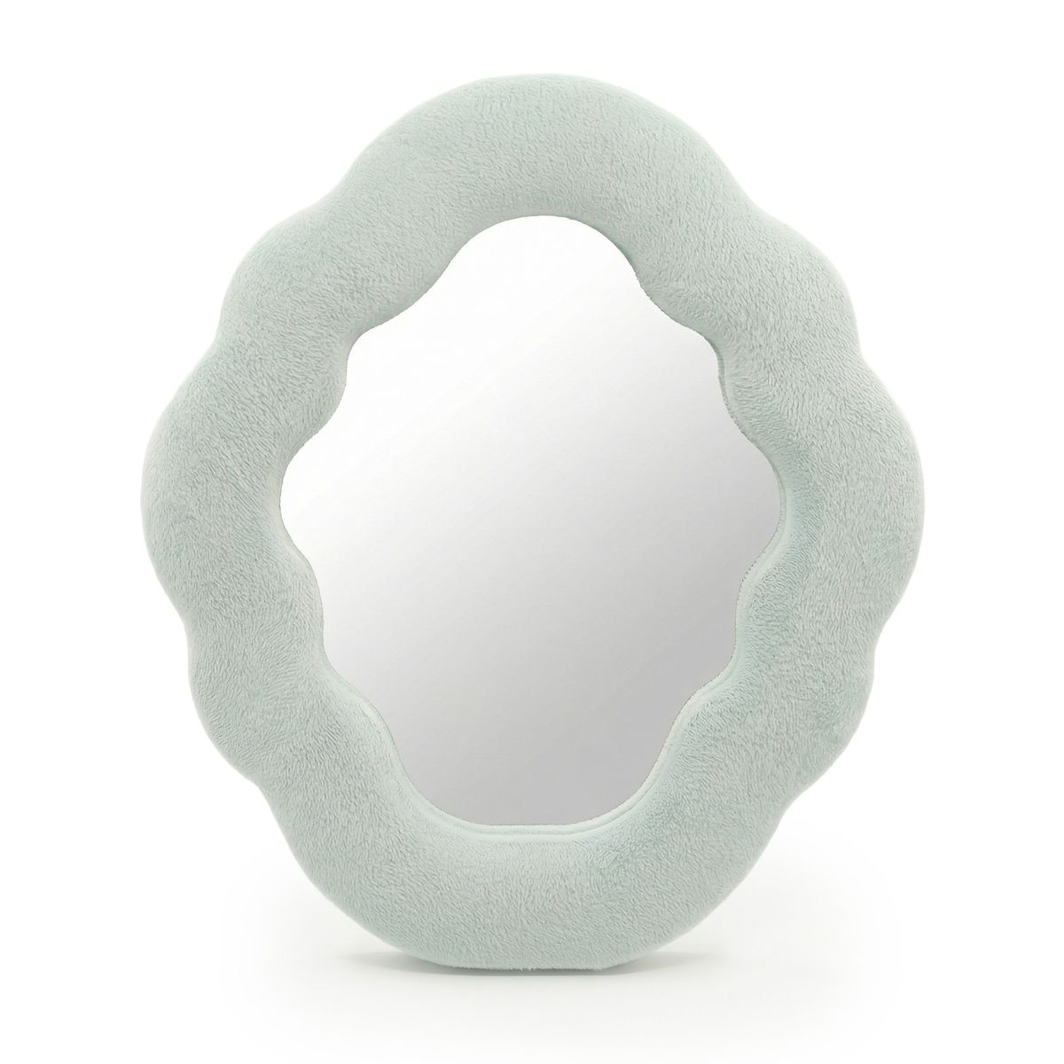 Soft Squiggly Mirror – Cloud, Cloud Blue, 28x24cm