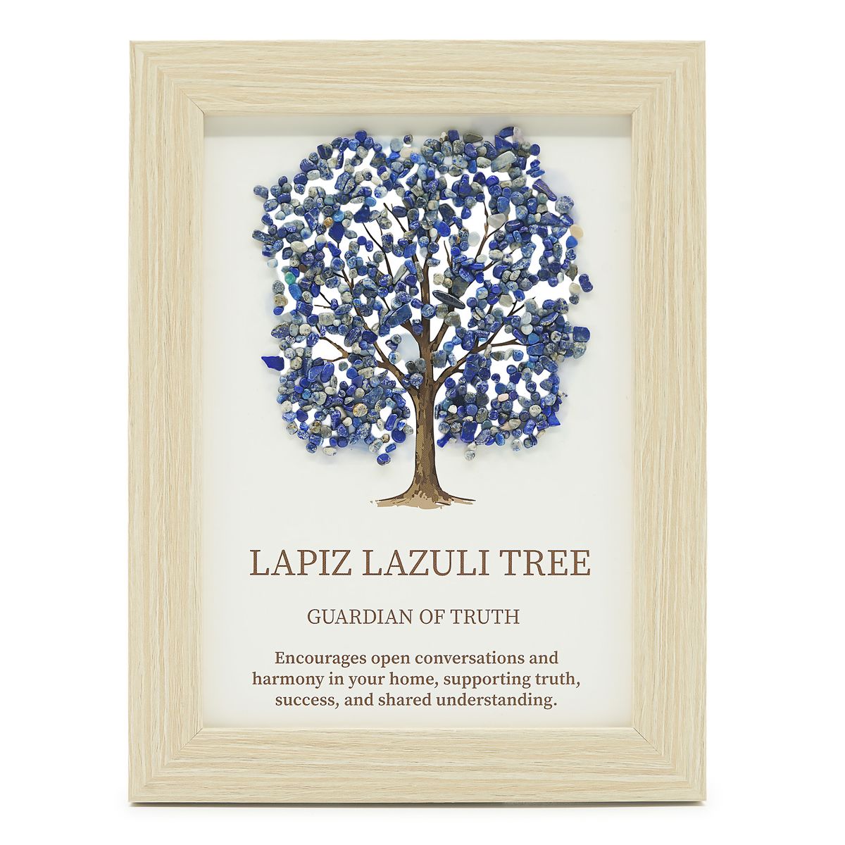 Tree of Life Gemstone Picture – Lapis, 20 x 14.7cm