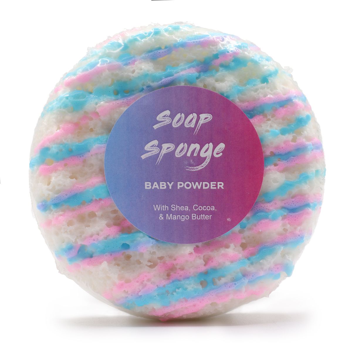 Butter Bubble Soap Sponge – Baby Powder