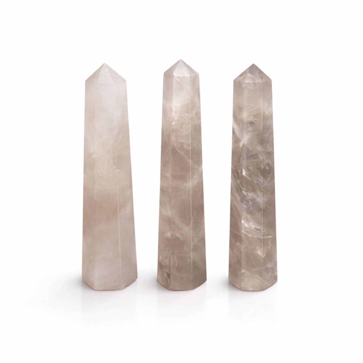 Smoky Quartz Six Face Obelisk Point – 11cm