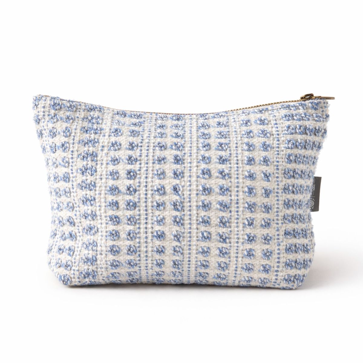 Nomad Sari Jacquard Toiletry Bag – Indigo Echo