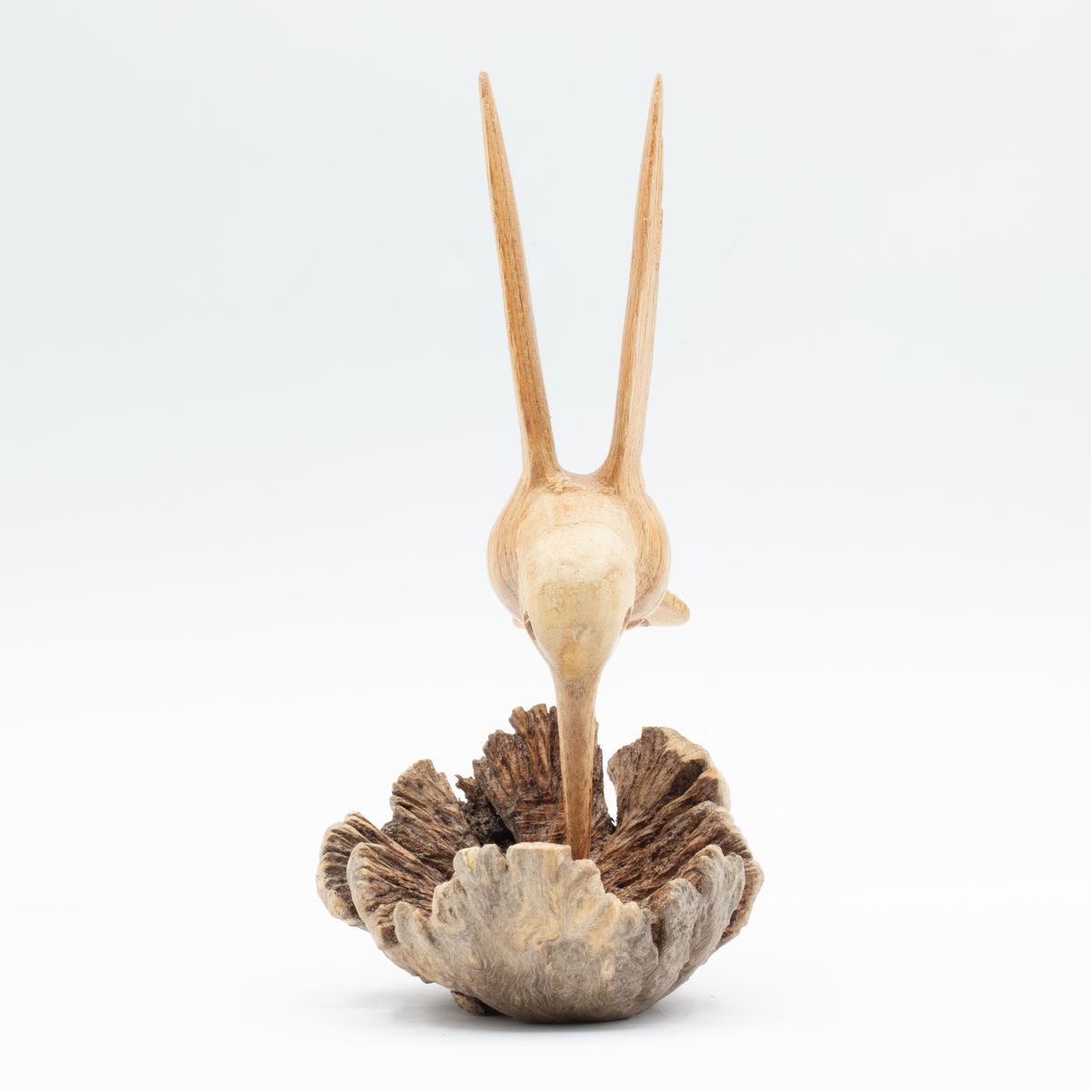 Parasite Wood Carving – Nectar Drinking Hummingbird