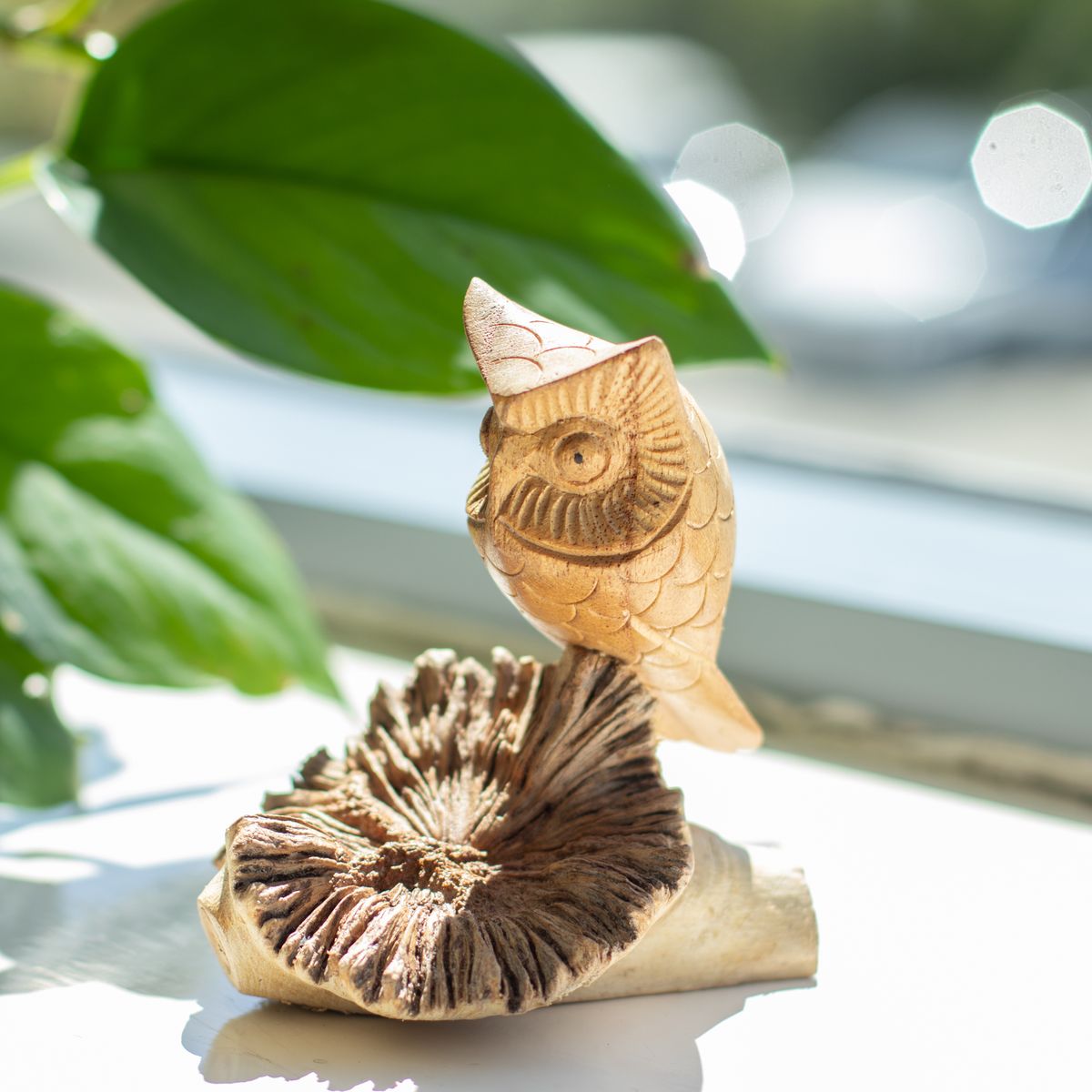 Parasite Wood Carving – Owl Watching