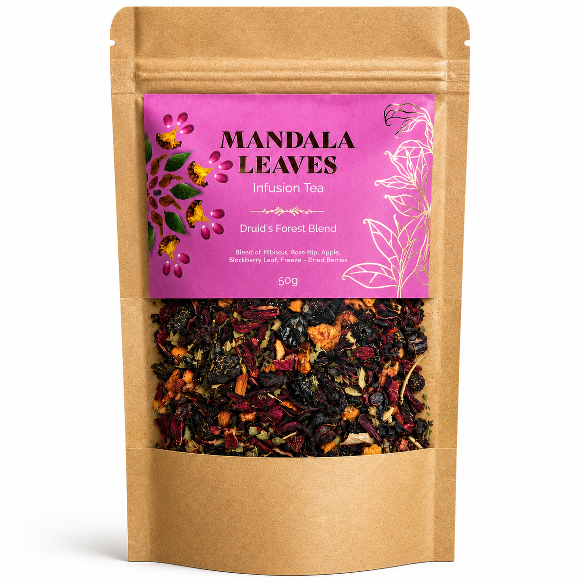 Druid's Forest Fruit Tea Blend – 50g