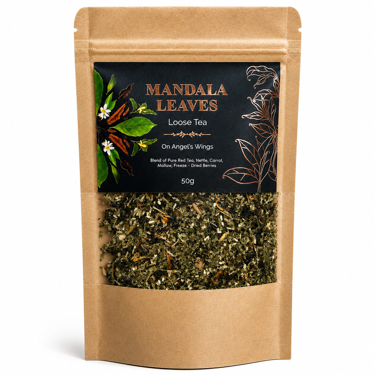On Angels Wings Pu Erh Tea Blend – 50g