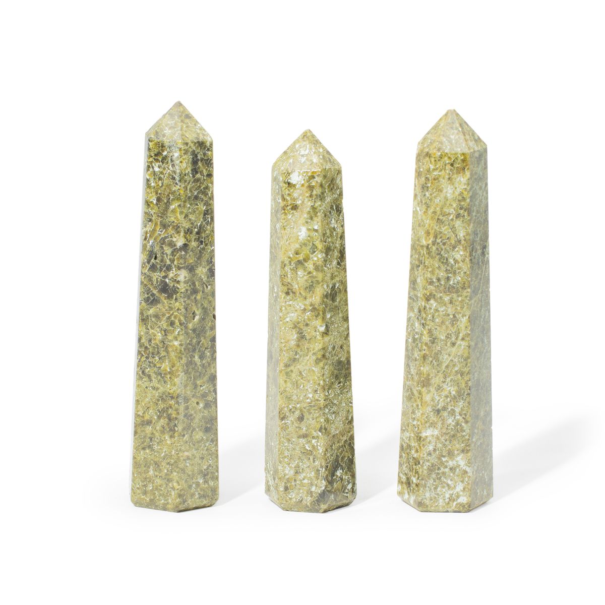 Epidote Six Face Obelisk Point – 11cm