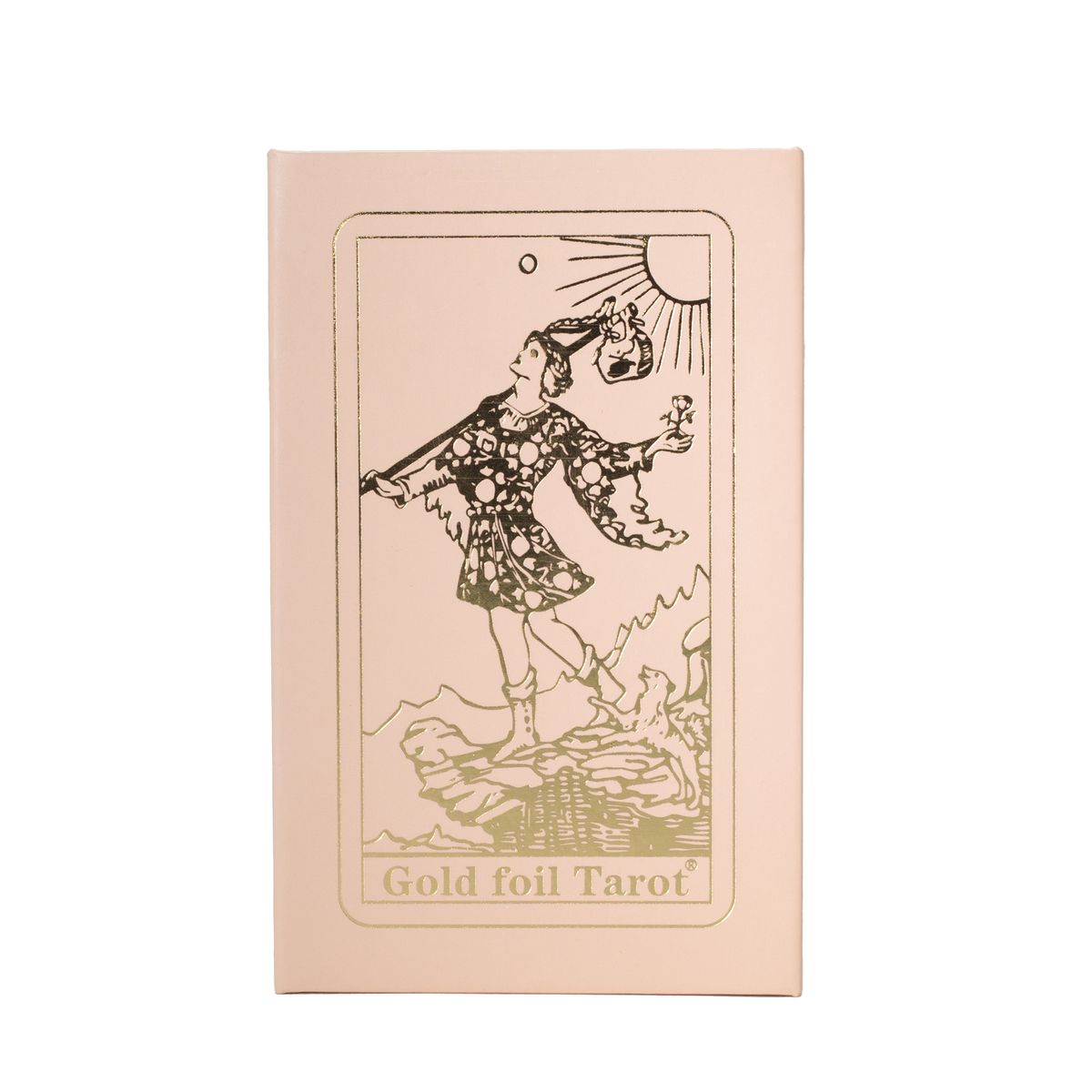 Ruby Foil Tarot Card Gift Box Set with Booklet – Pink