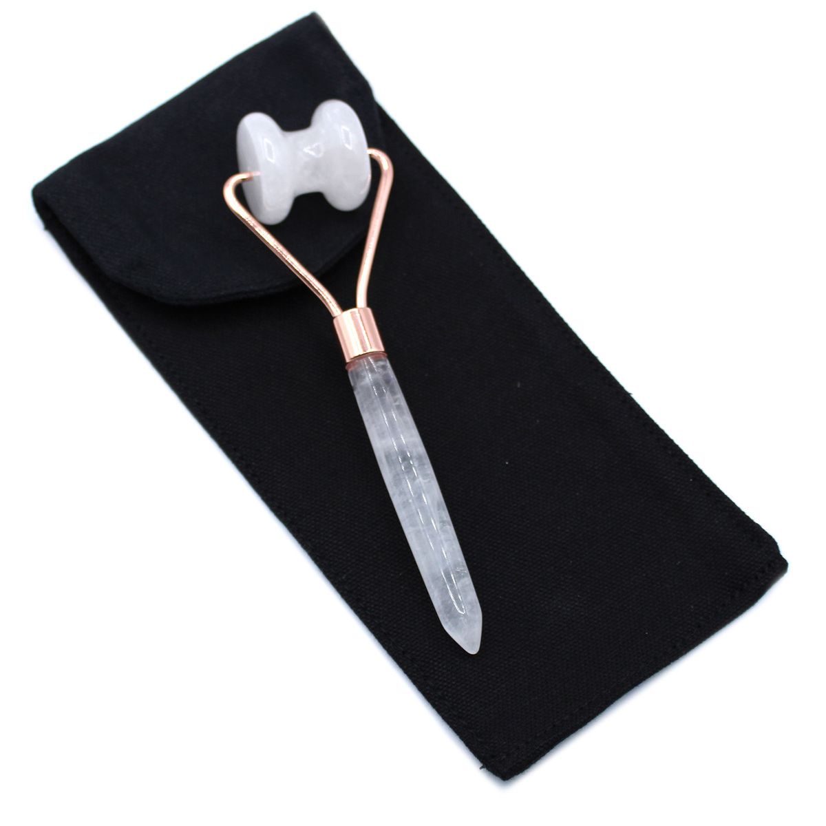 Gemstone Jawline Roller – Rock Quartz