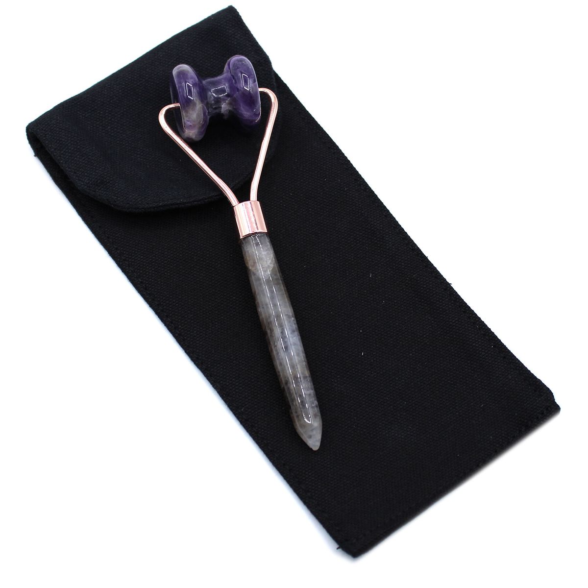 Gemstone Jawline Roller – Amethyst