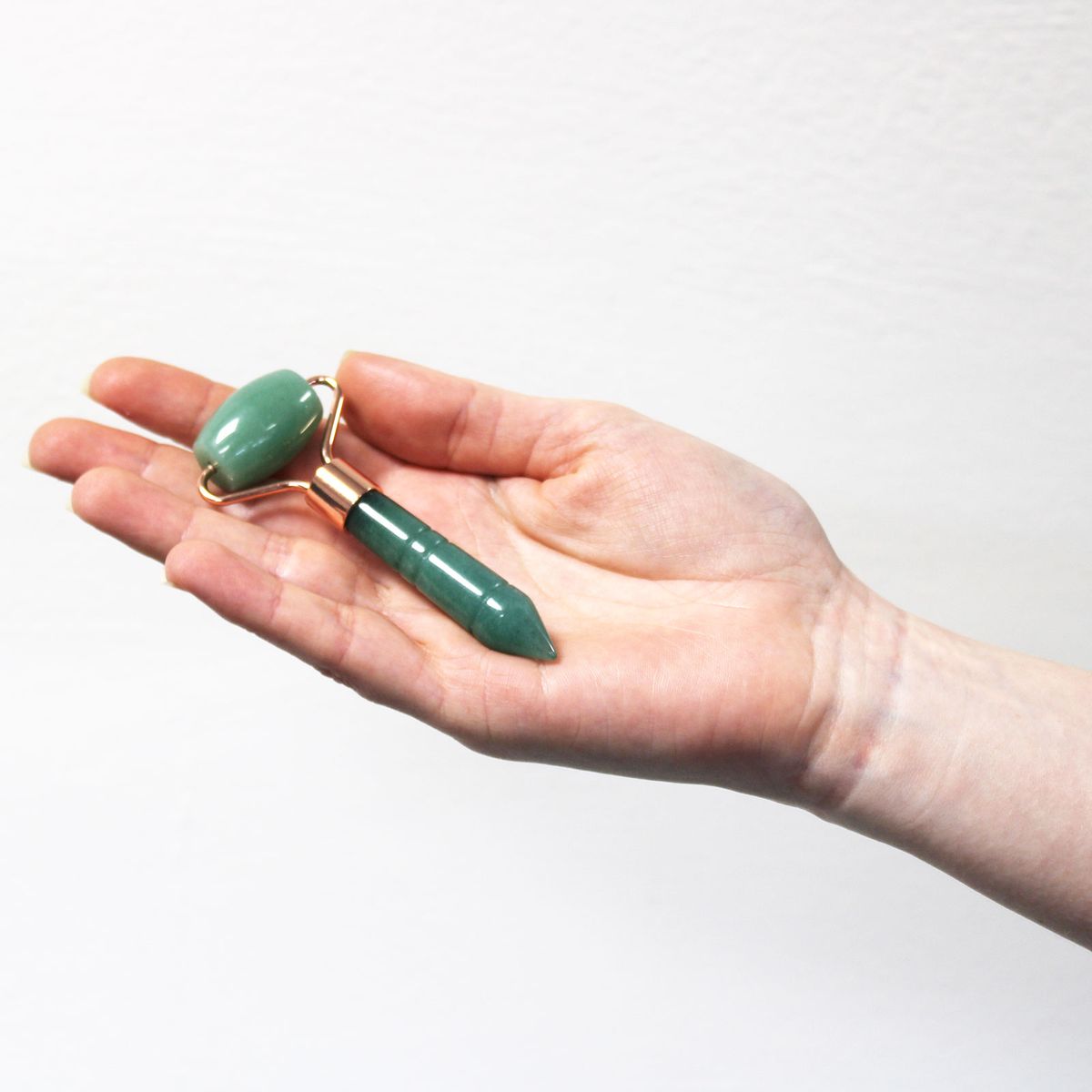 Gemstone Mini Roller – Rose Quartz
