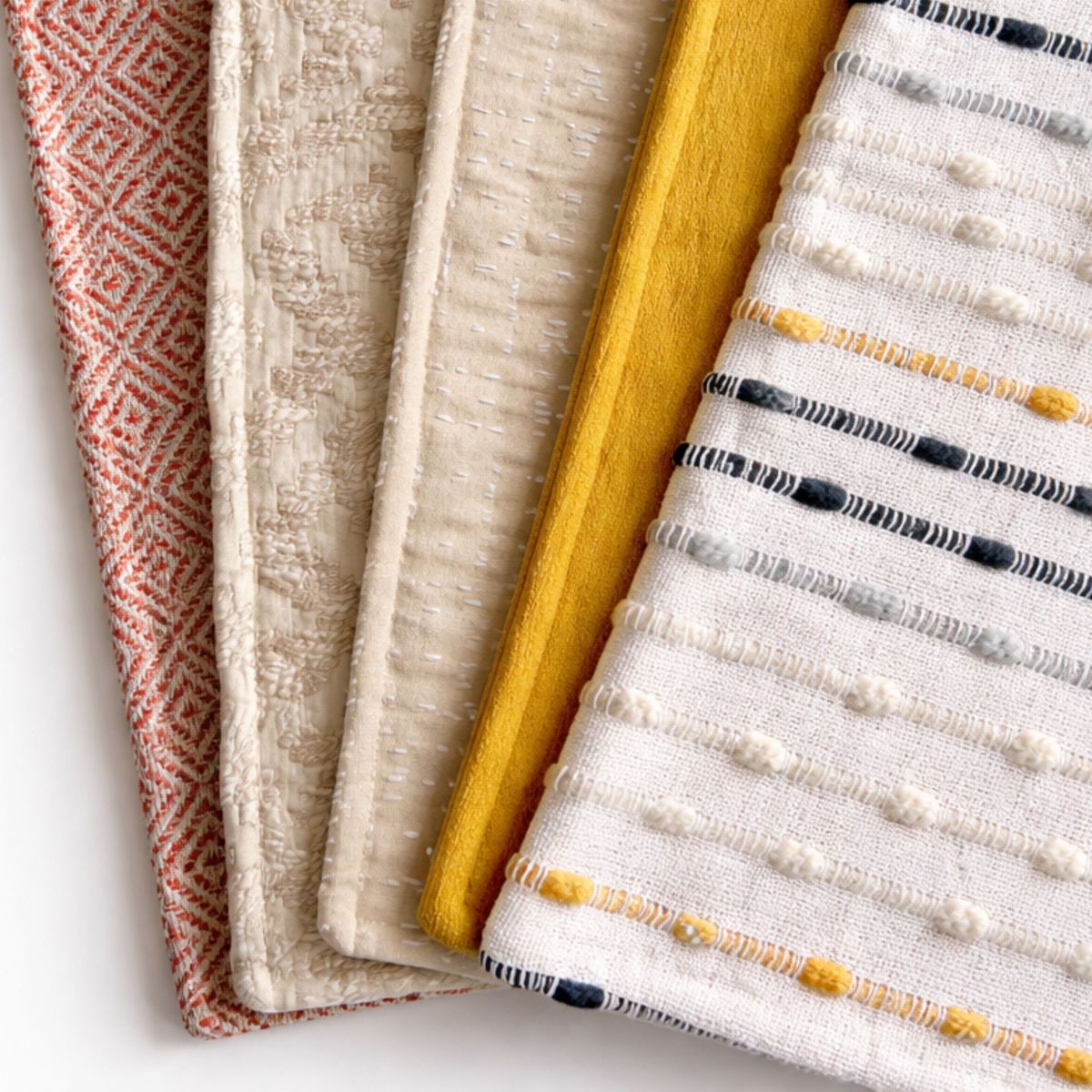 Classic Cushion Cover – Mustard Diamonds, Lumbar 30 x 50cm
