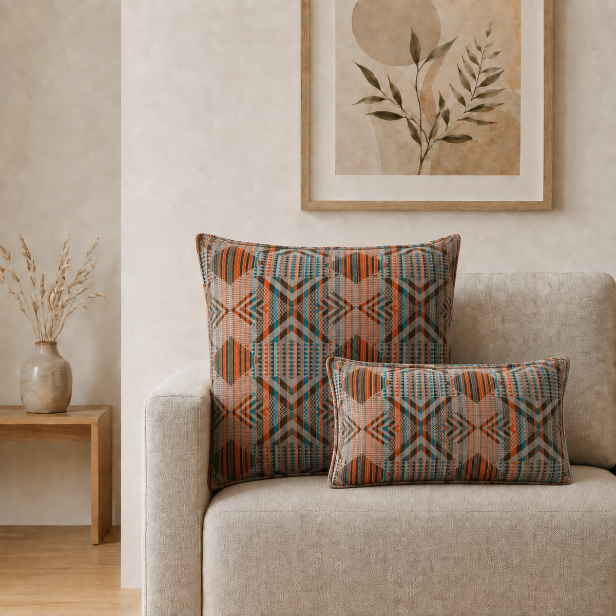 Classic Cushion Cover – Urban Tribal, Jumbo 60 x 60cm