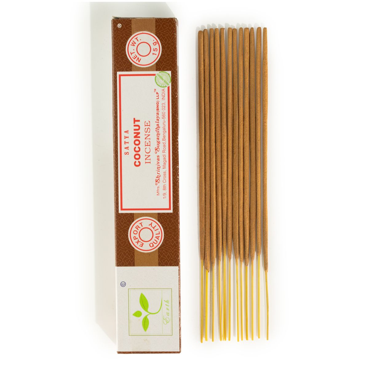Satya Coconut Incense Sticks – 15g
