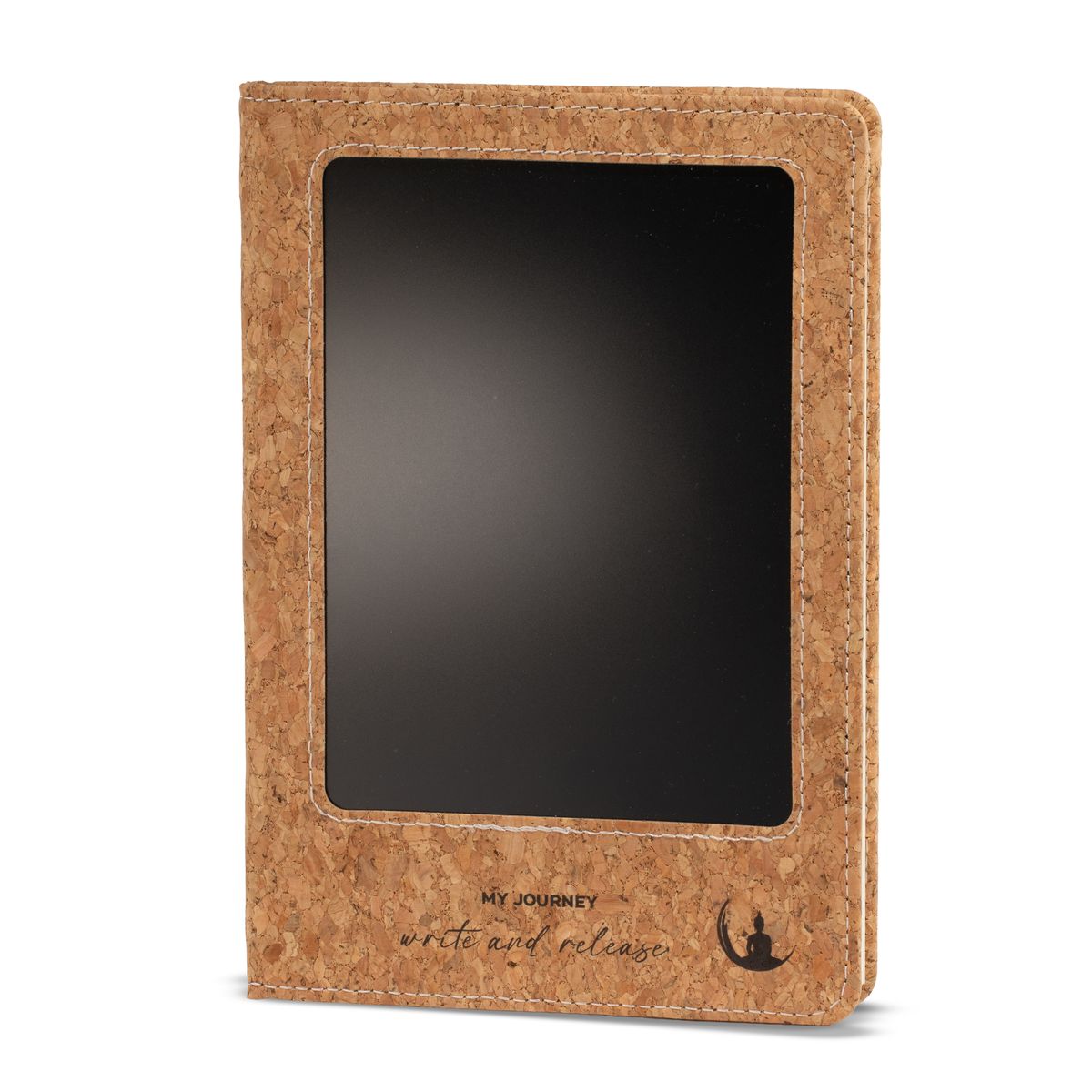 A5 Intention Notebook with LCD Screen – Cork Leather Effect