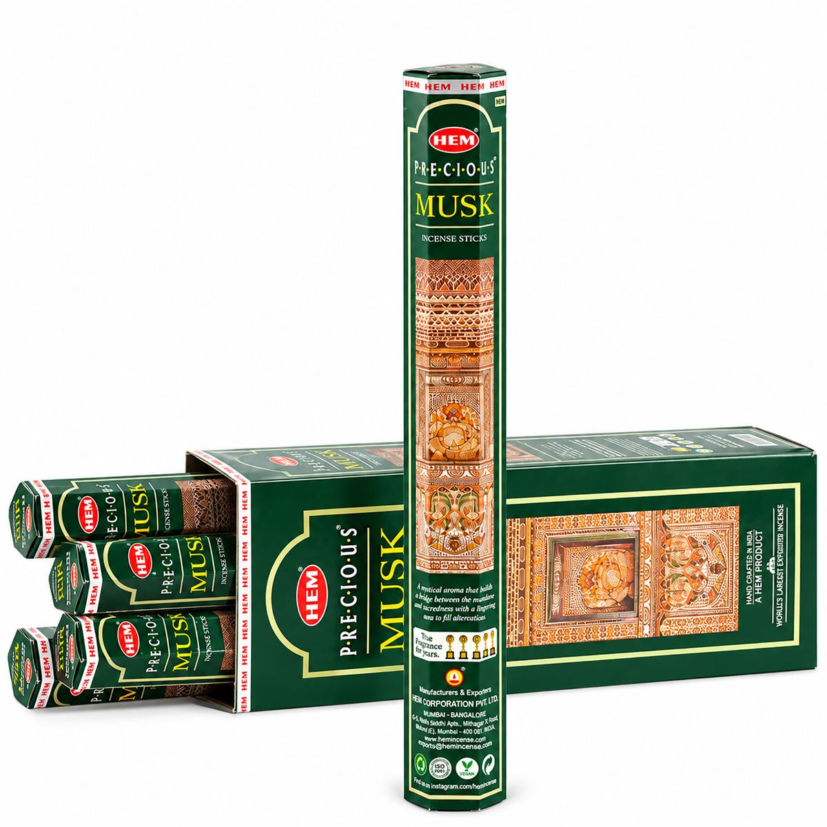 HEM Hexagonal Incense Sticks – Precious Musk