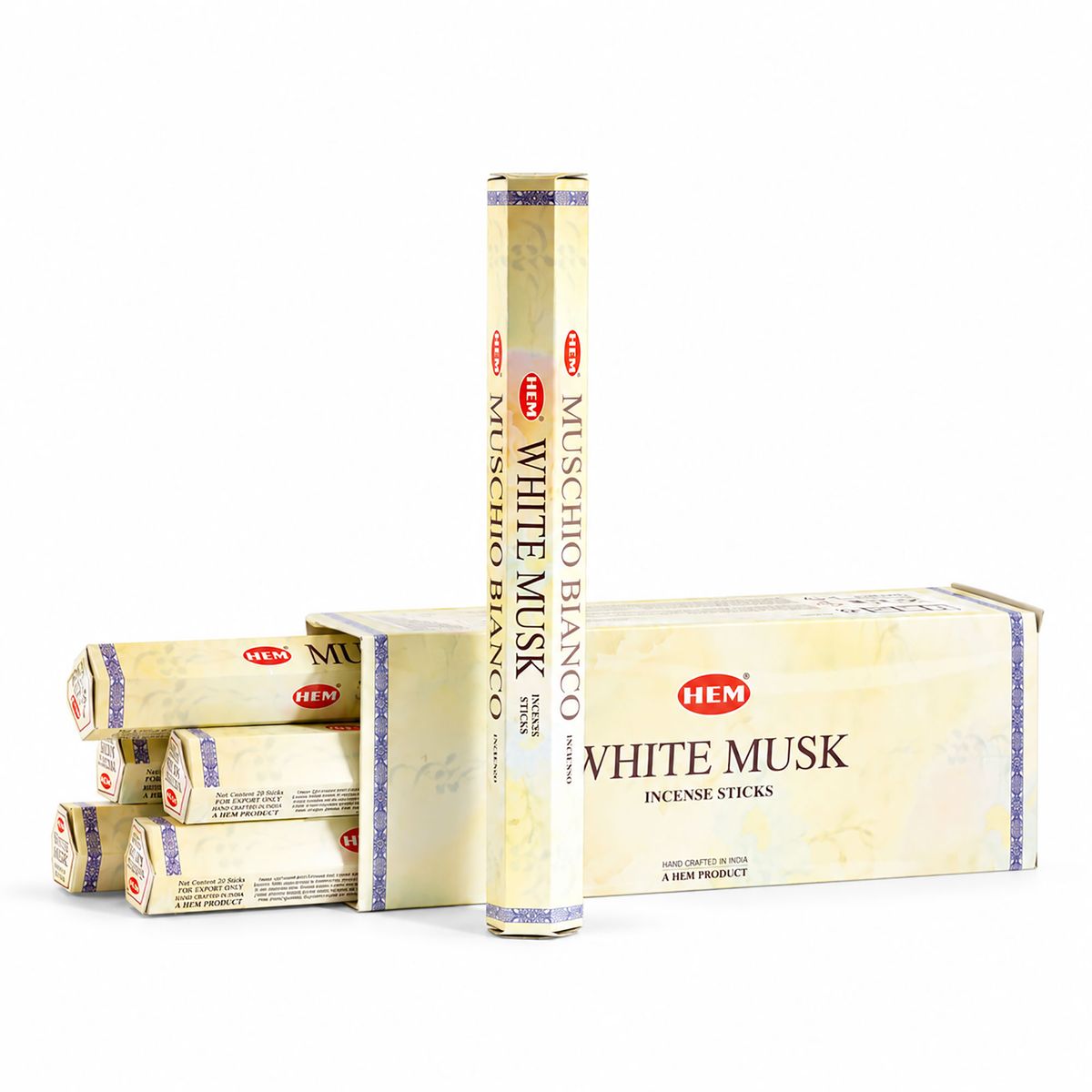 HEM Hexagonal Incense Sticks – White Musk