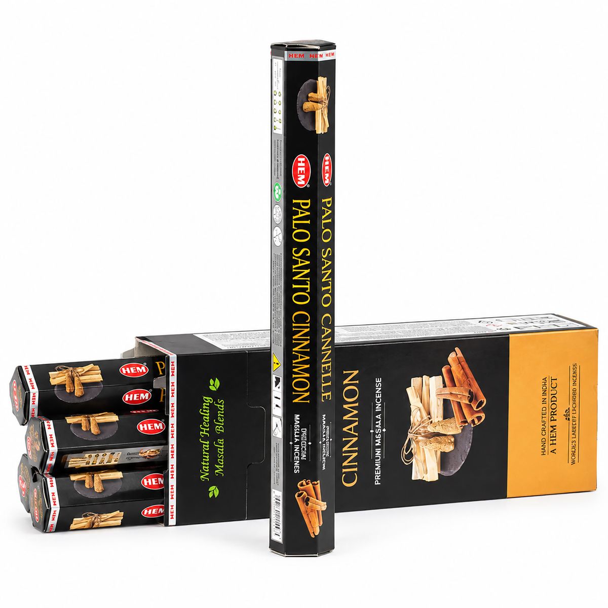 HEM Hexagonal Incense Sticks – Palo Santo Masala Cinnamon