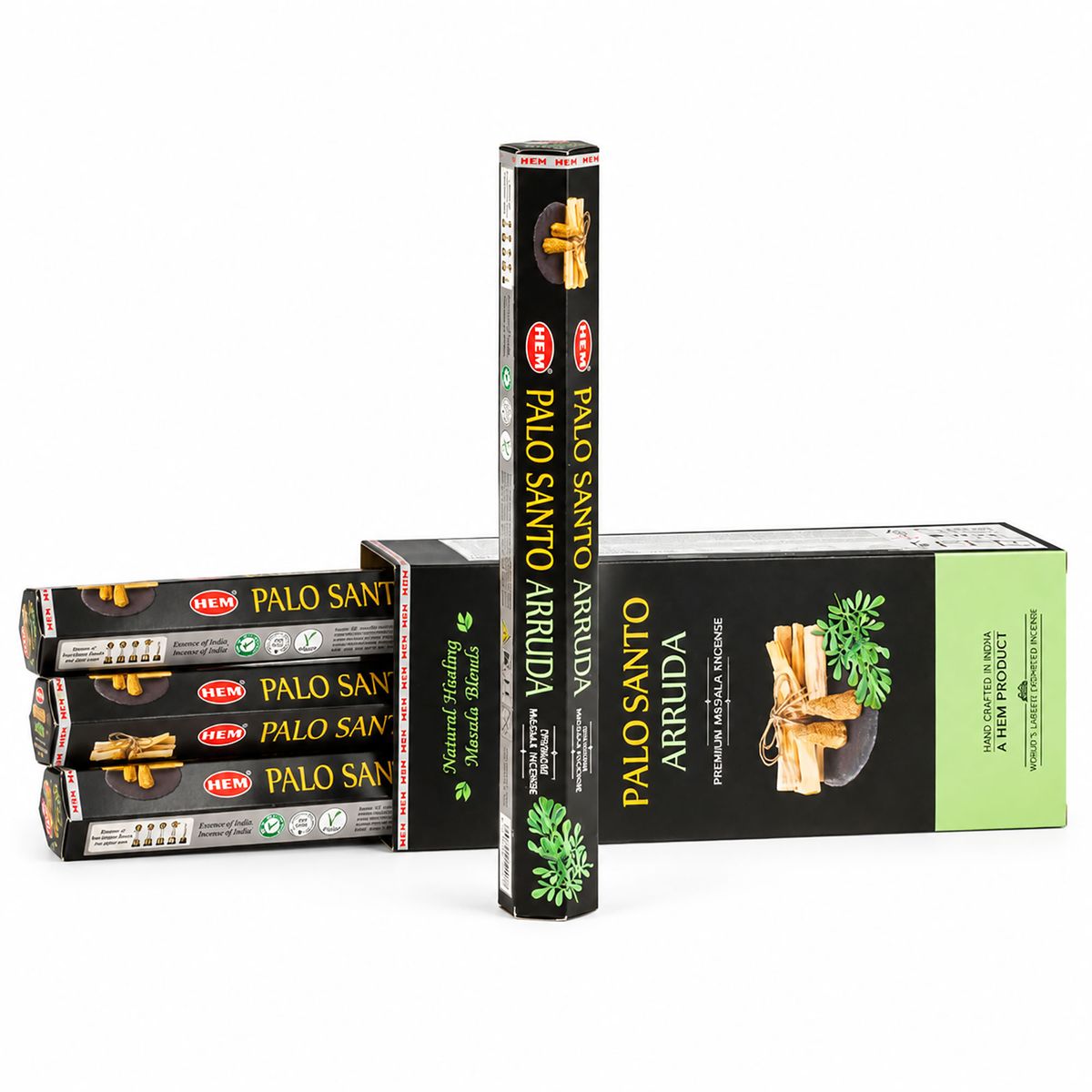 HEM Hexagonal Incense Sticks – Palo Santo Masala Arruda
