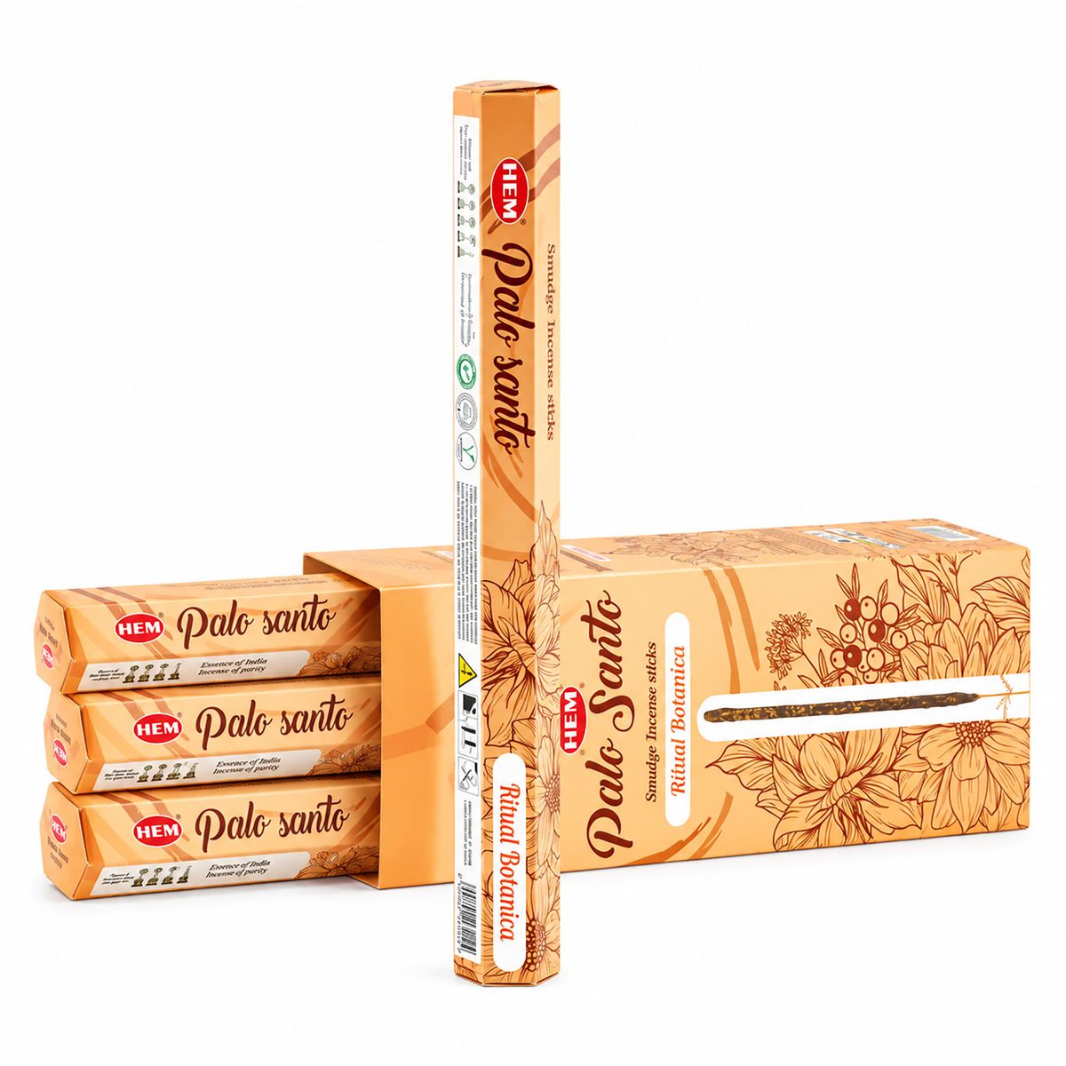 HEM Hexagonal Incense Sticks – Smudge Palo Santo