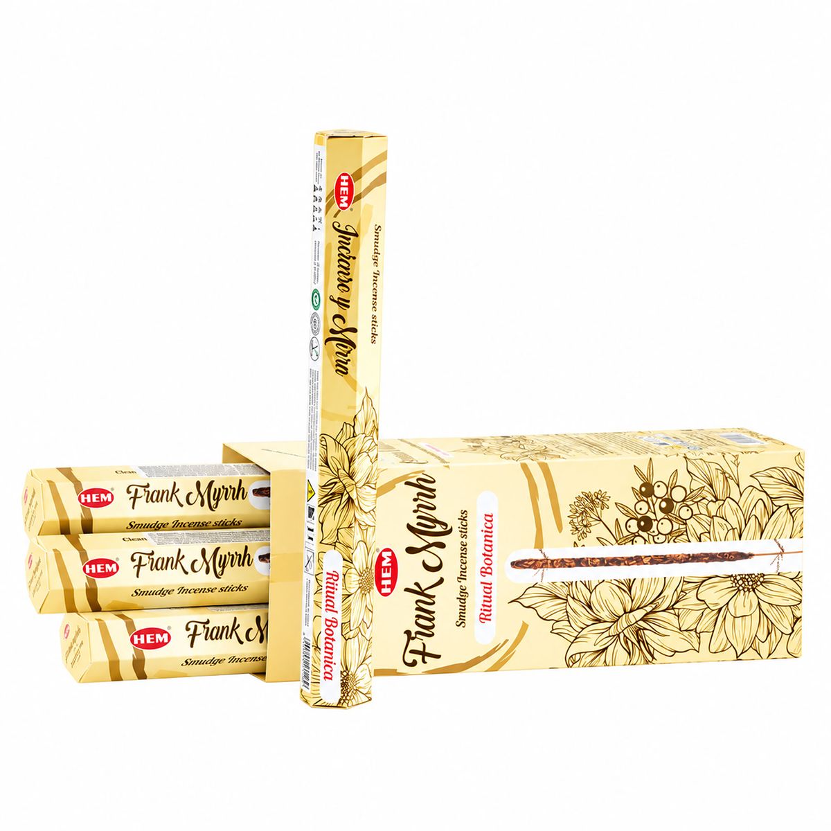 HEM Hexagonal Incense Sticks – Smudge Frankincense & Myrrh