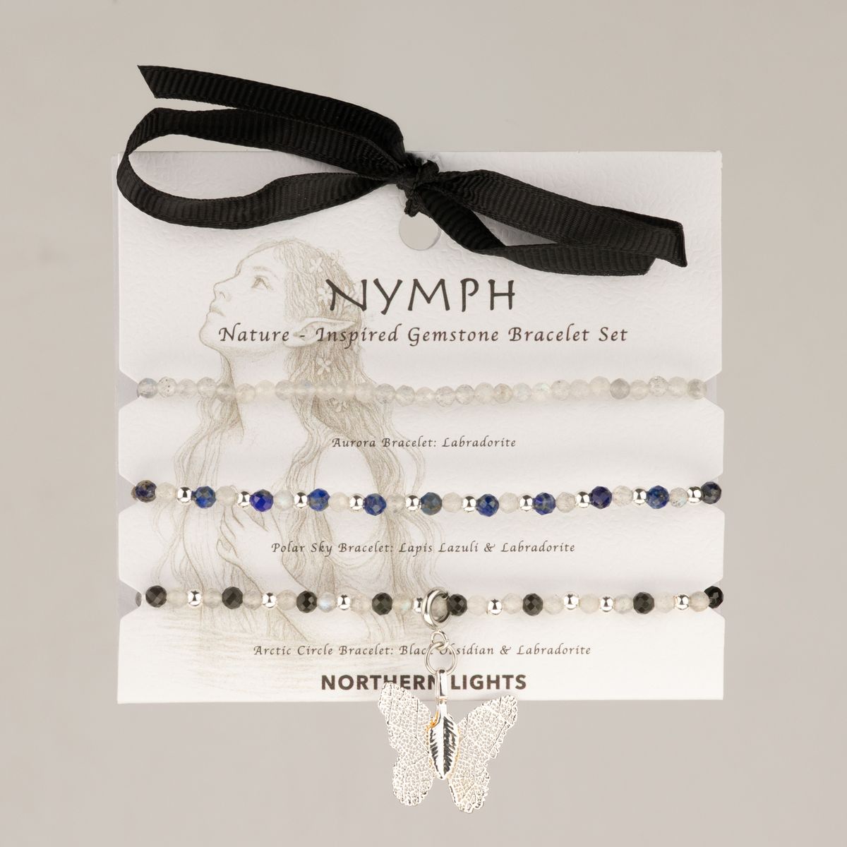 Nymph Spirit Gemstone Bracelet Set – Northern Lights
