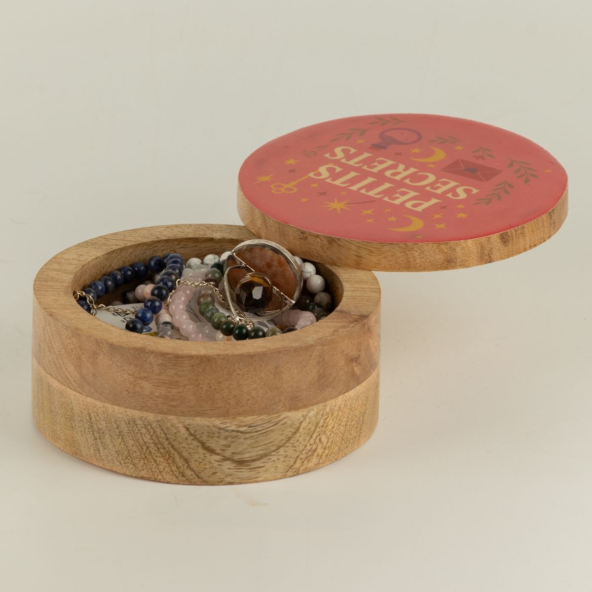 Round Enamelled Box – Petite Secrets