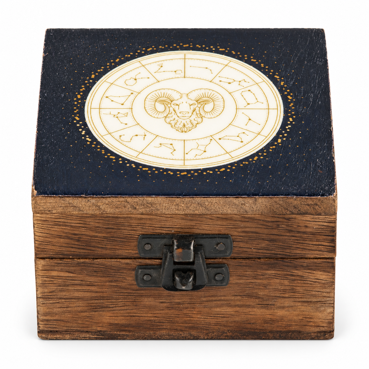 Small Enamelled Box – Aries