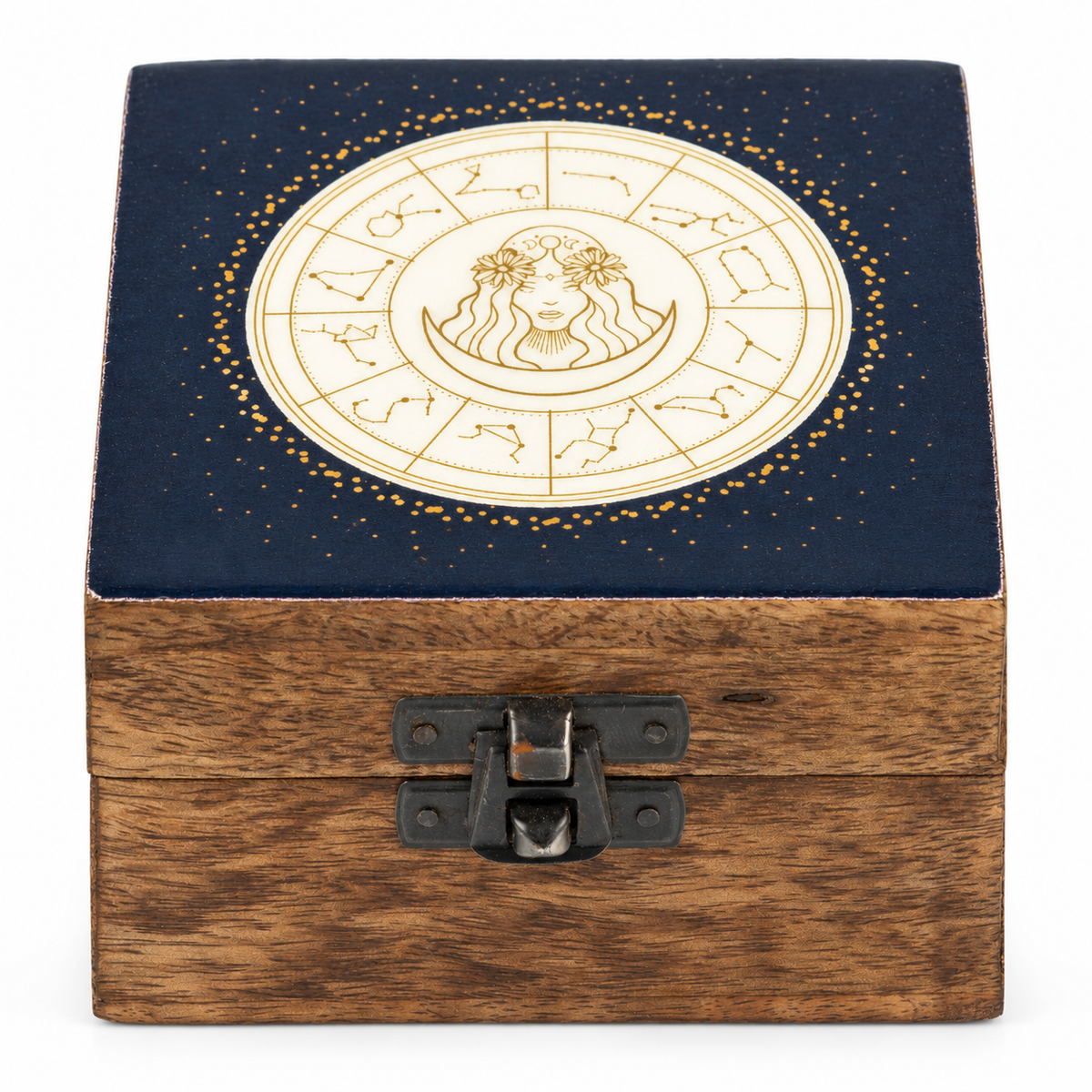 Small Enamelled Box – Virgo