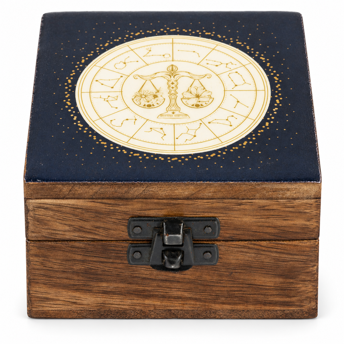 Small Enamelled Box – Libra