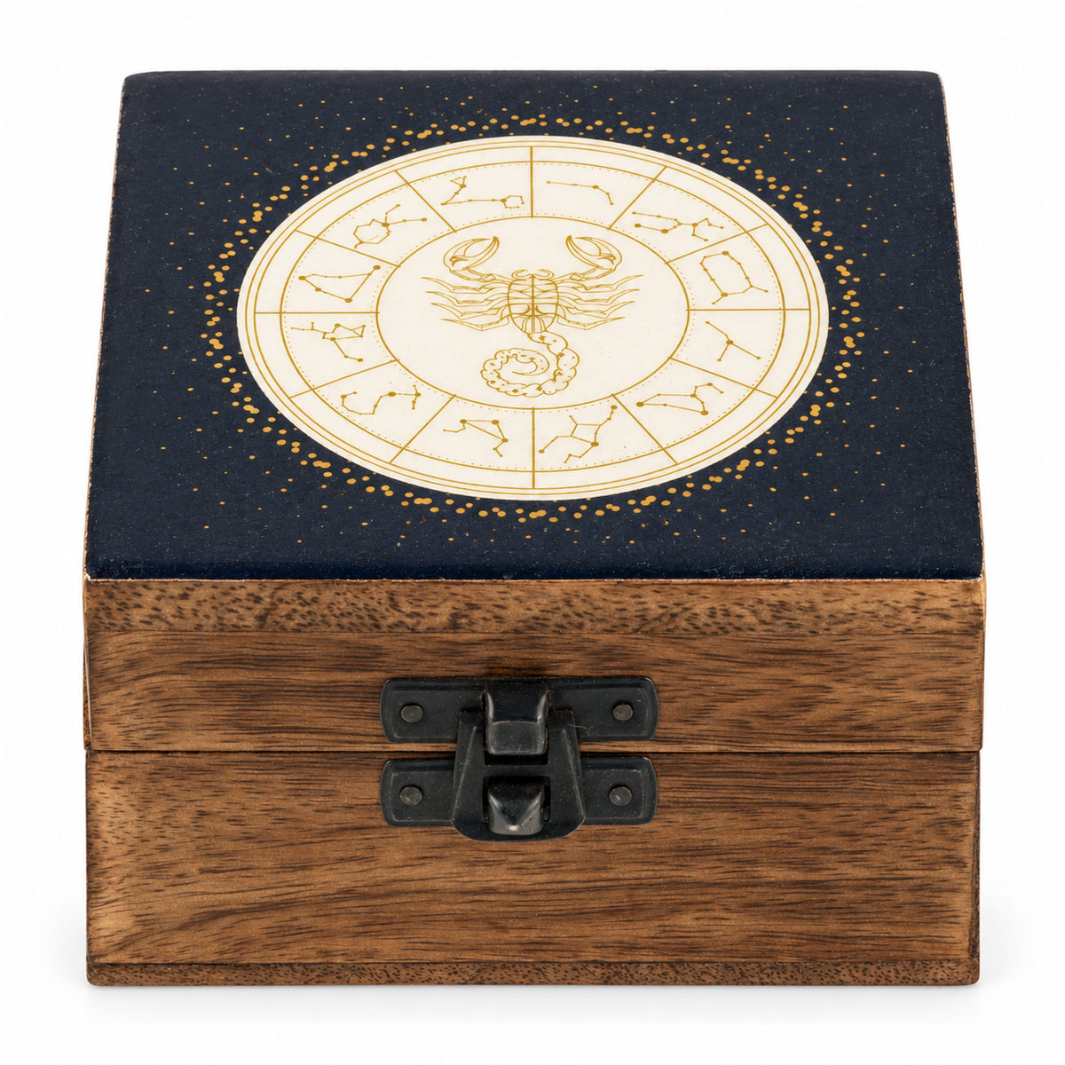 Small Enamelled Box – Scorpio