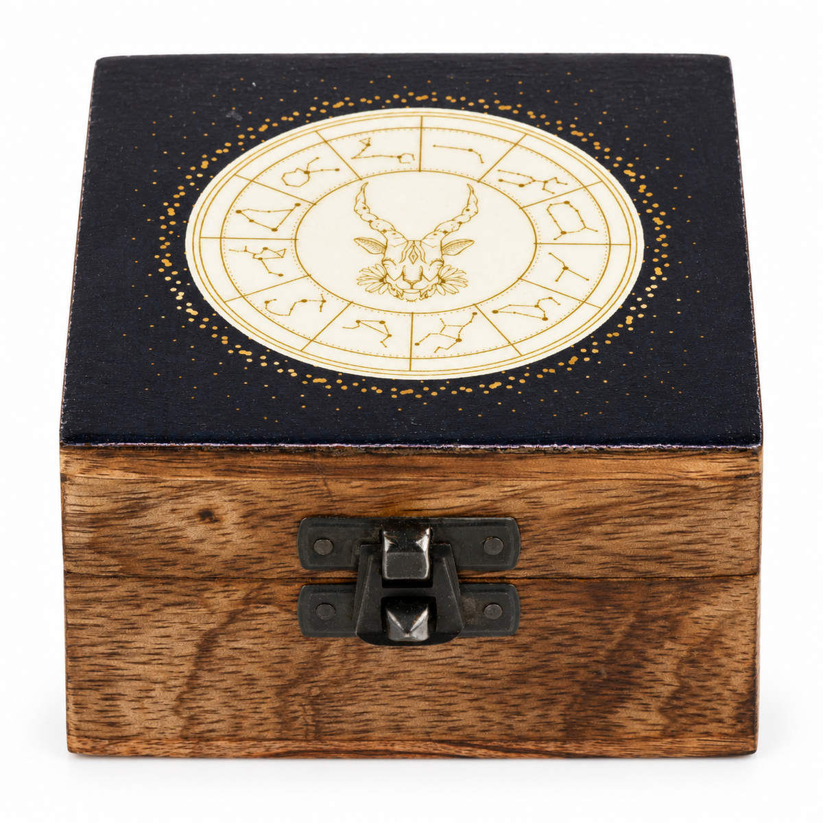 Small Enamelled Box – Capricorn