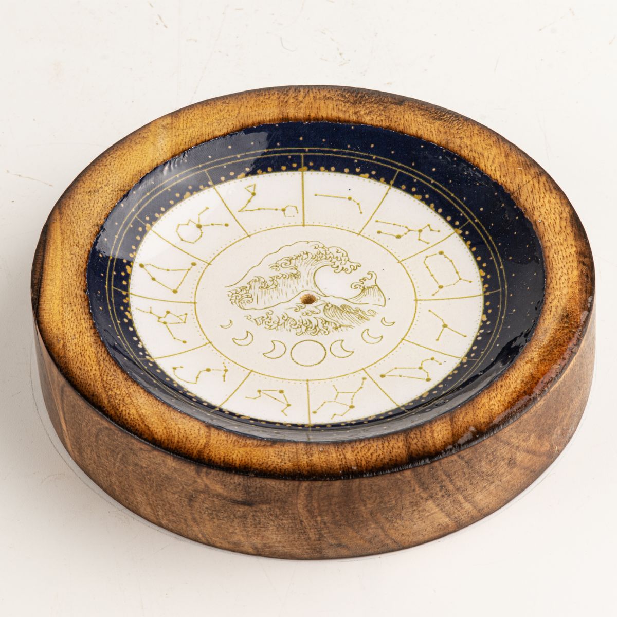 Aquarius Star Sign Mini Bowl & Incense Holder