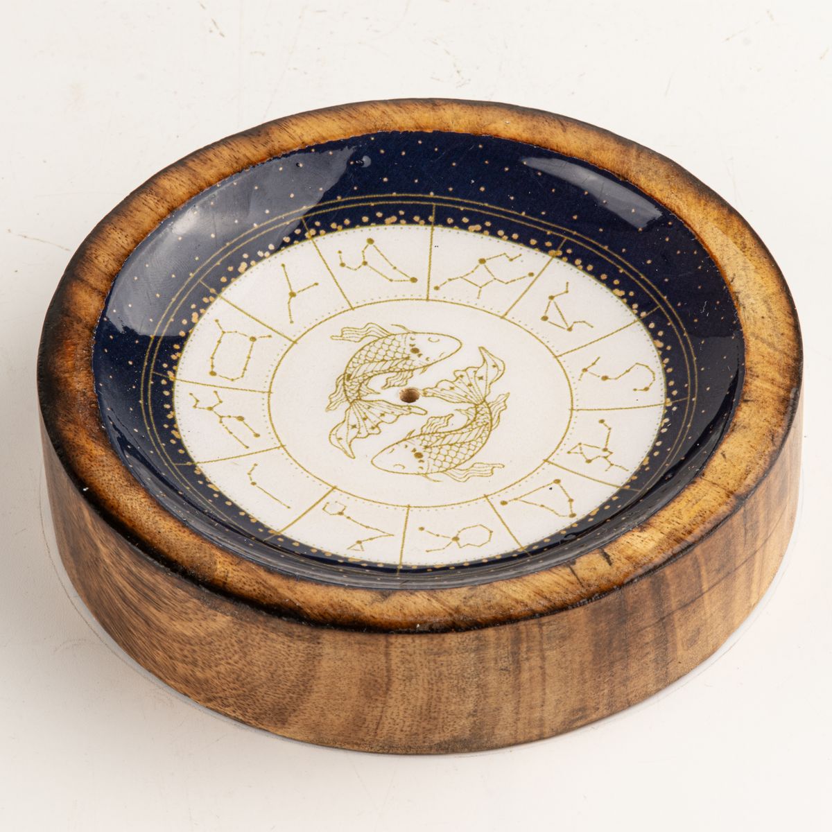 Pisces Star Sign Mini Bowl & Incense Holder