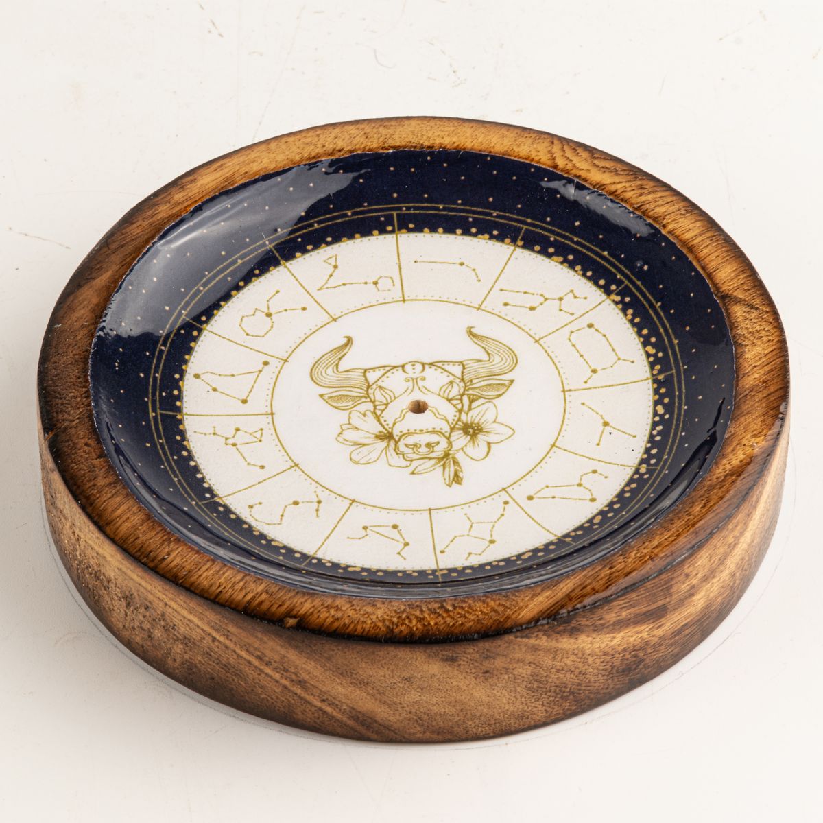 Taurus Star Sign Mini Bowl & Incense Holder