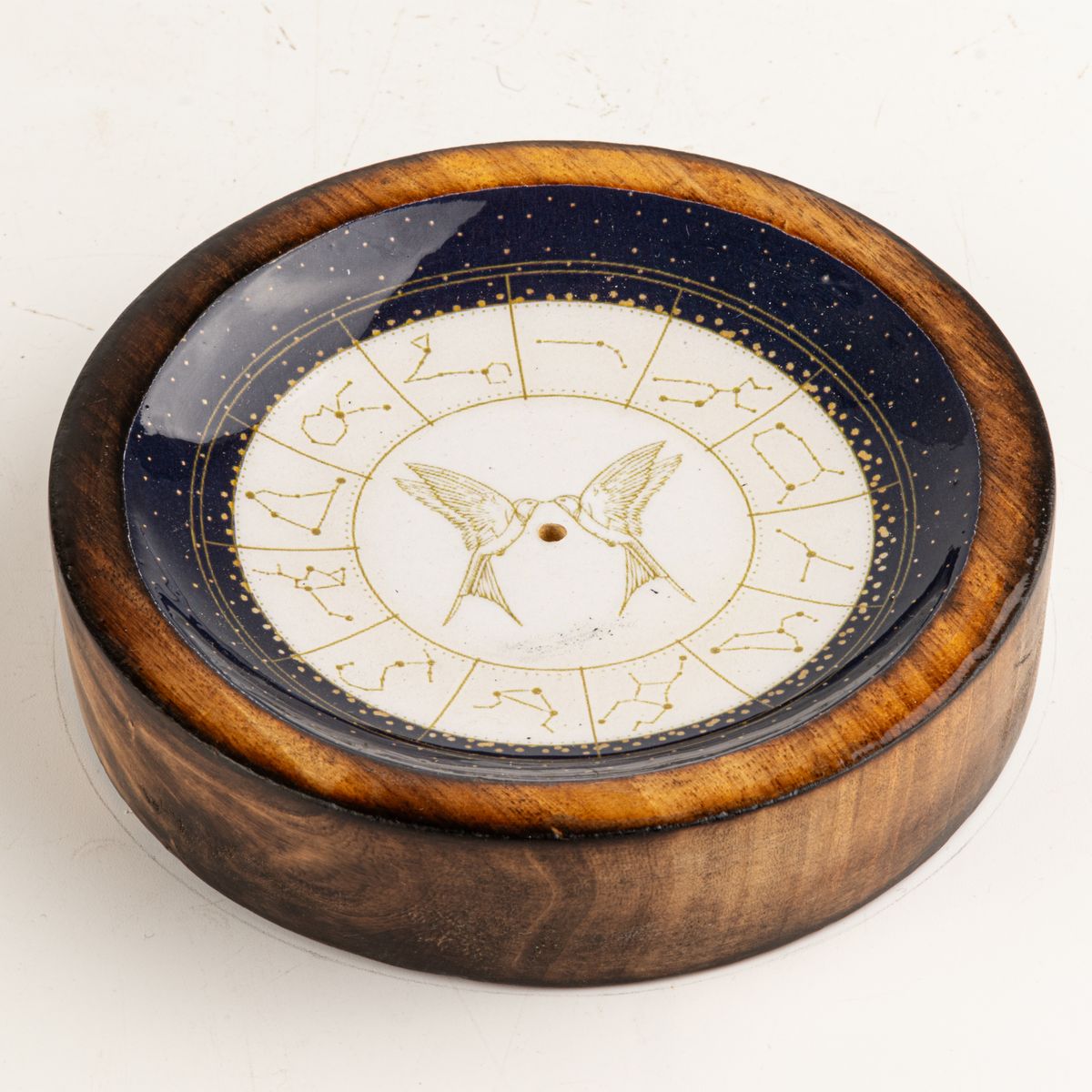 Gemini Star Sign Mini Bowl & Incense Holder