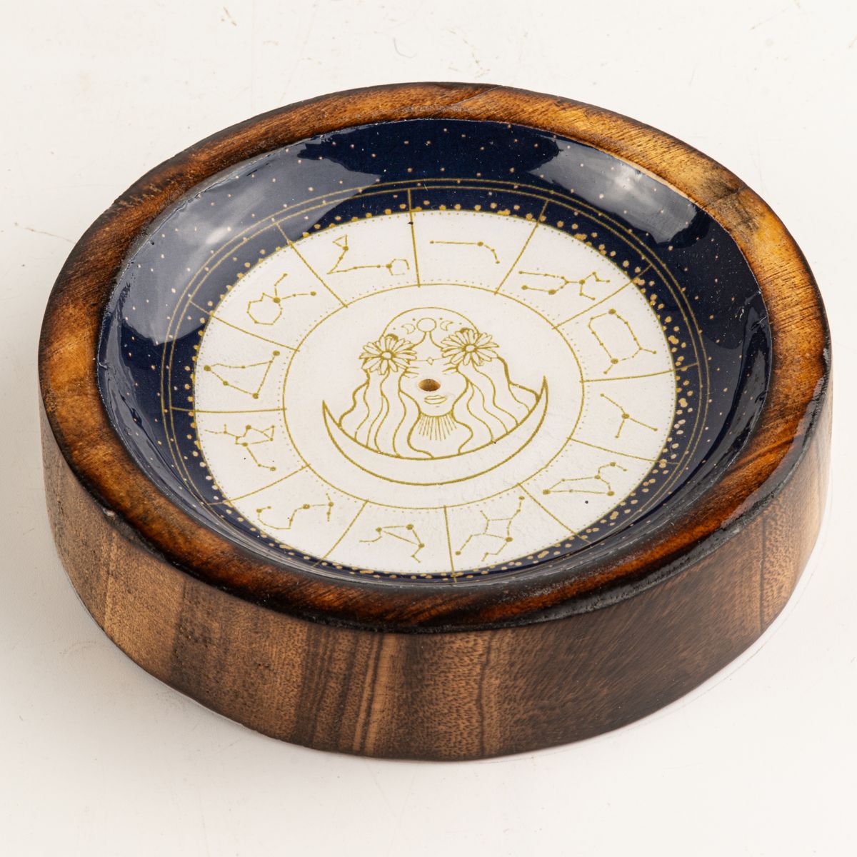Virgo Star Sign Mini Bowl & Incense Holder