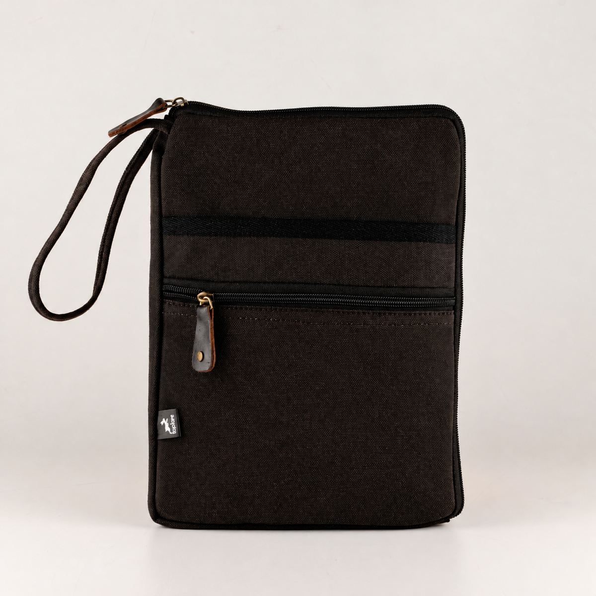 Stonewash Tablet Pouch – Charcoal