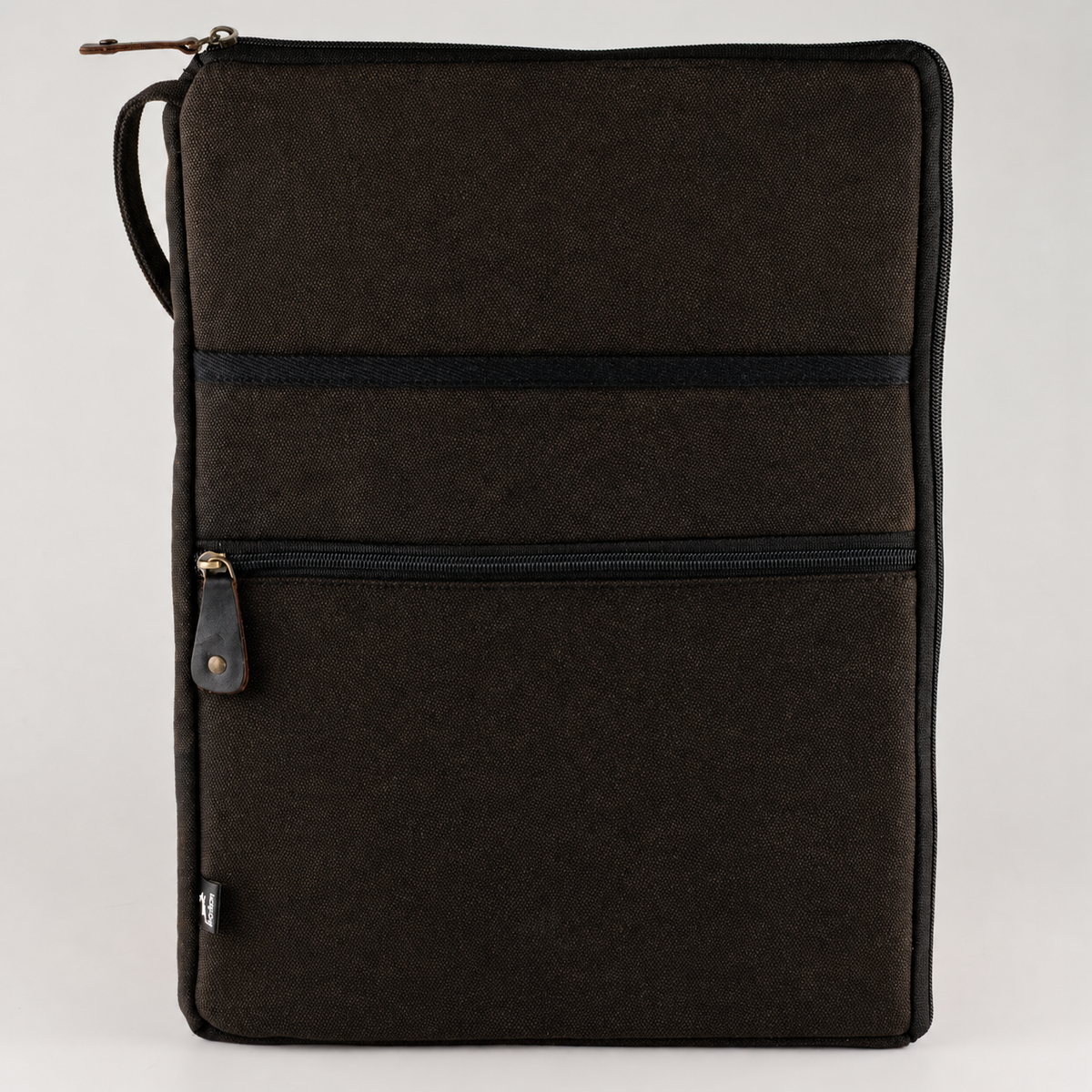 Stonewash Large Laptop Pouch – Charcoal