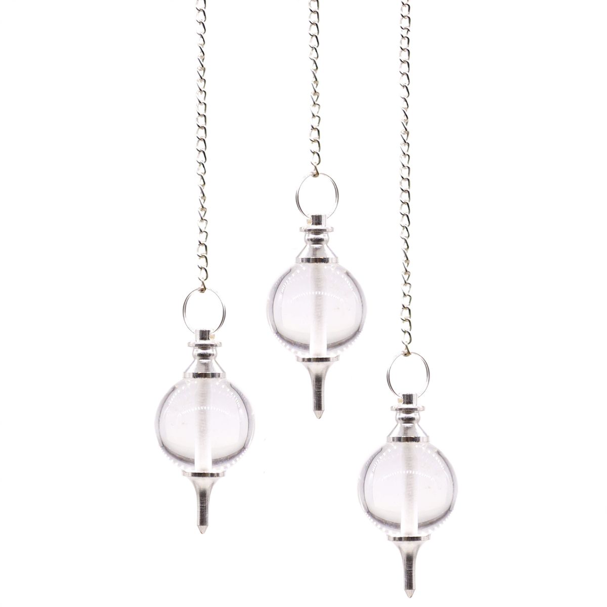 Rock Quartz Sphere Pendulum