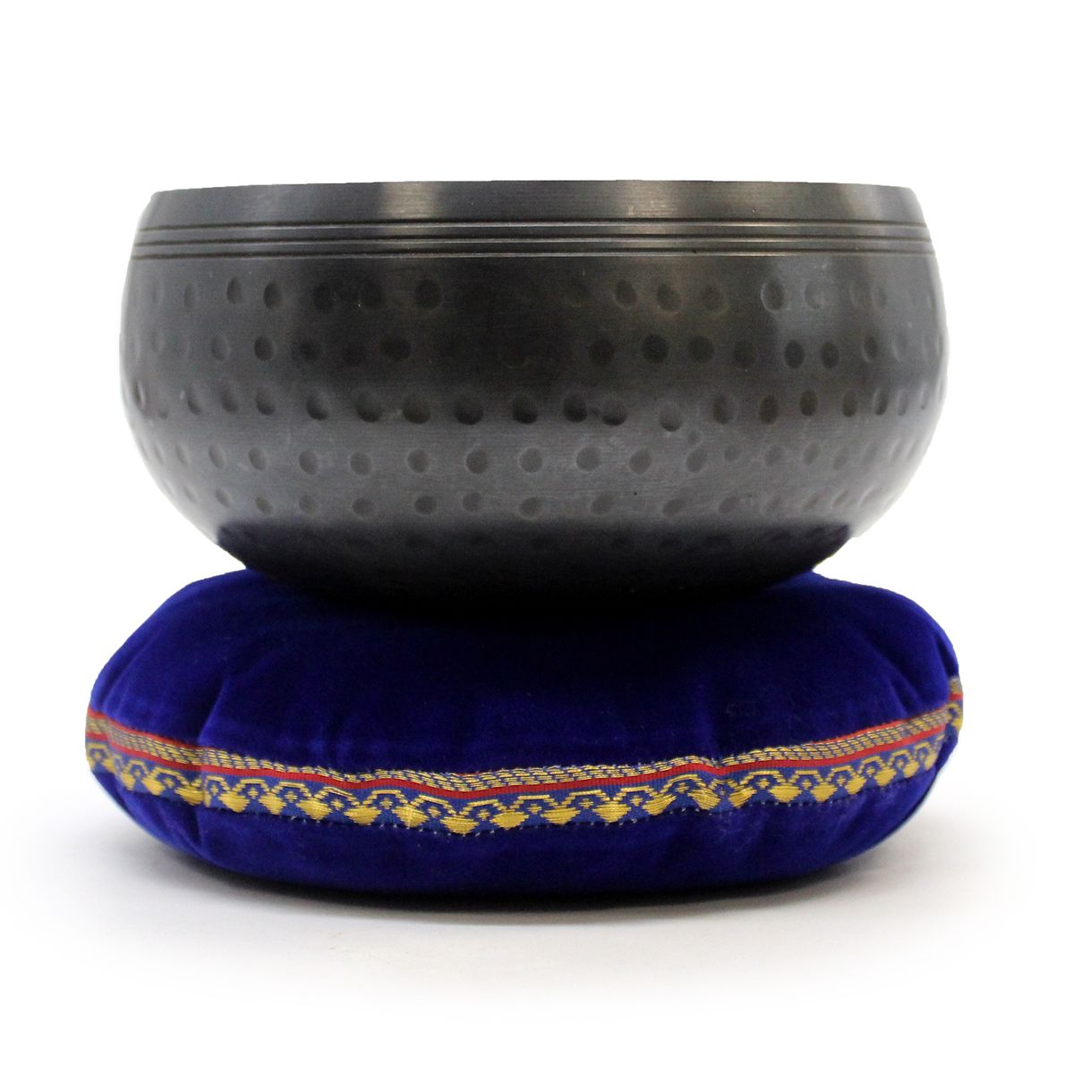 Singing Bowl Velvet Cushion – 16cm