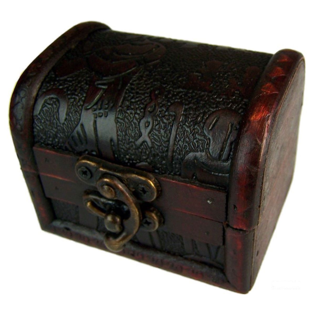 Colonial Trinket Box – Egypt Embossed, Medium