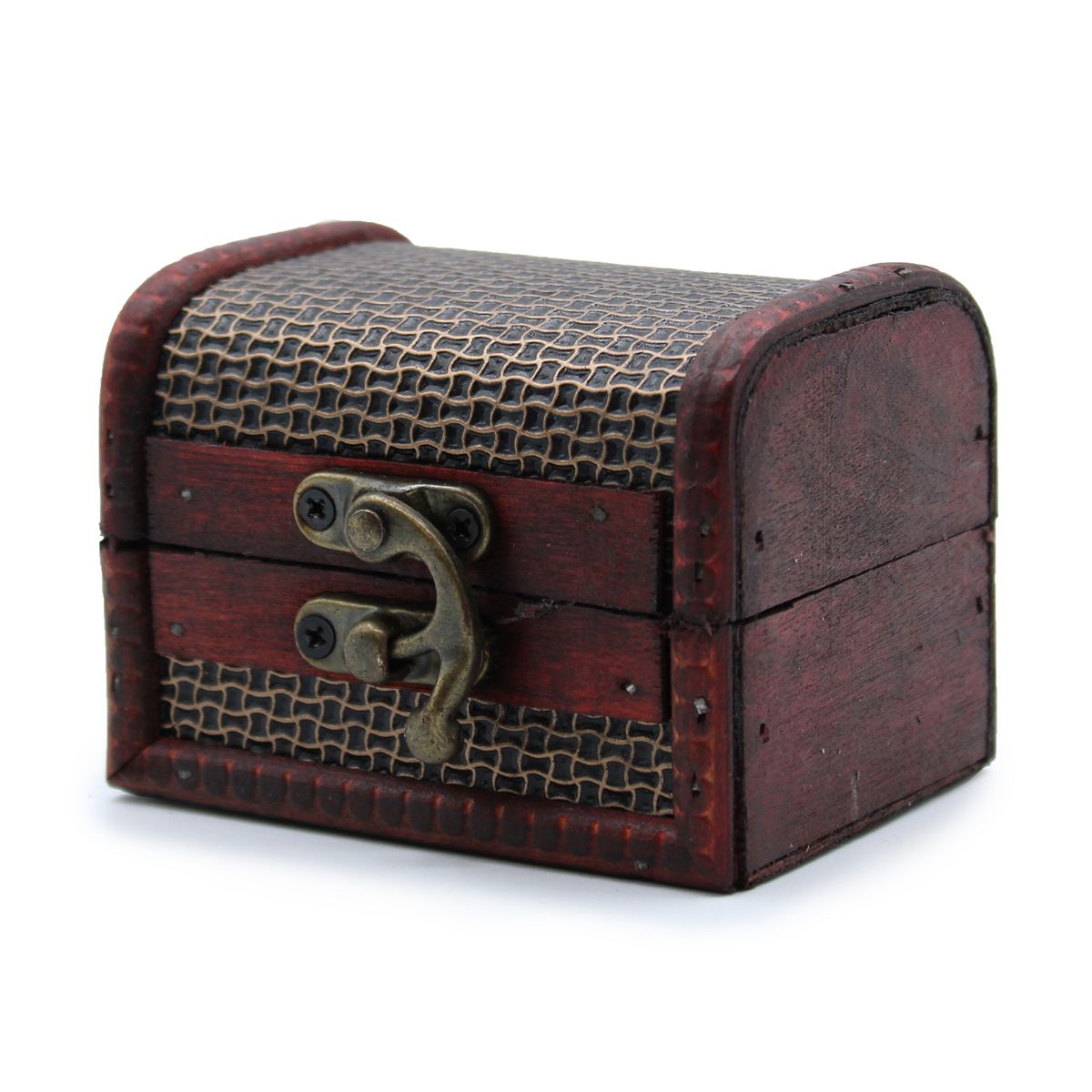 Colonial Trinket Box – Mesh Embossed, Medium