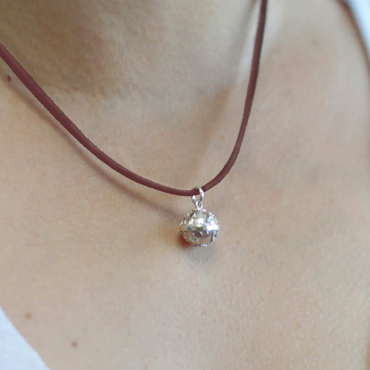 Silver Angel Bell – Faith, 12mm