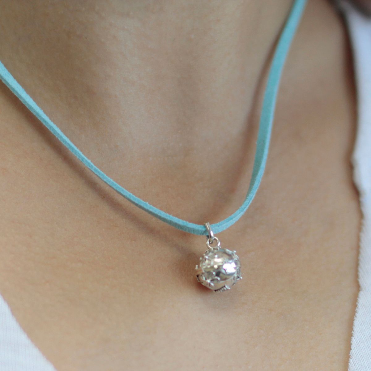 Silver Angel Bell – Grace, 12mm