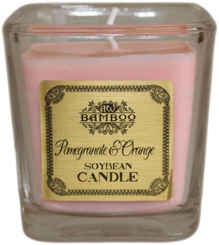 Soybean Jar Candle – Pomegranate & Orange